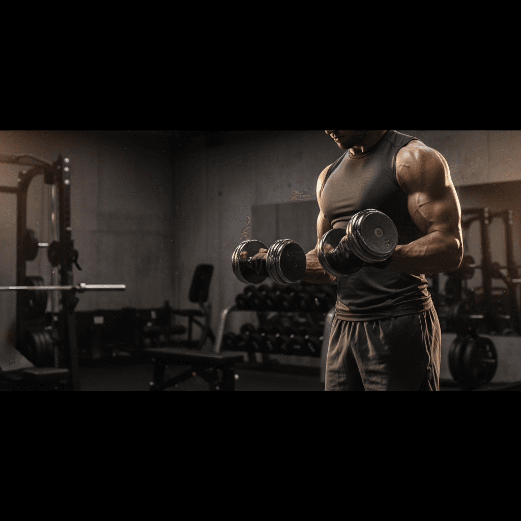 EvoFit Blog — athlete training with dumbbells
