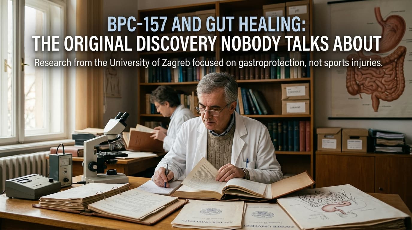 Hero image for: BPC-157 and Gut Healing: The Original Discovery Nobody Talks About